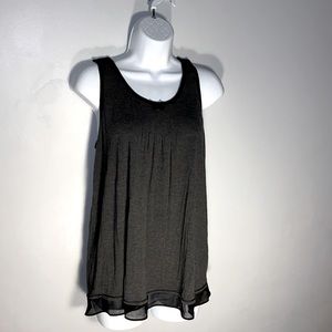 Simply Vera tank top with chiffon hem